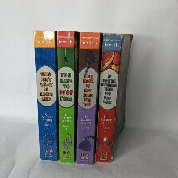 The Secret Series by Pseudonymous Bosch set of 4 b - Picture 3 of 10